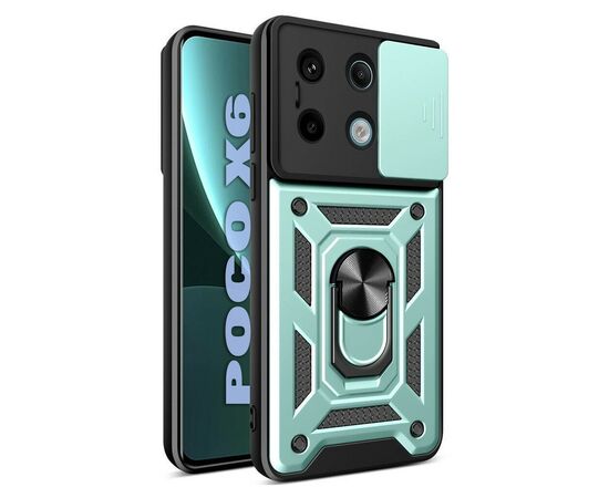 Чохол до мобільного телефона BeCover Military Poco X6 Dark Green (711008)
