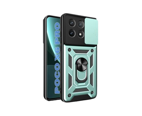 Чохол до мобільного телефона BeCover Military Poco X6 Pro Dark Green (711159)