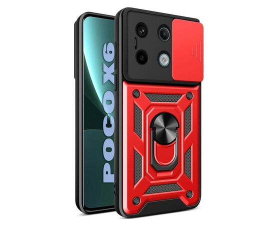 Чохол до мобільного телефона BeCover Military Poco X6 Red (711009)