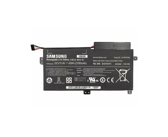 Акумулятор до ноутбука Samsung 370R5 AA-PBVN3AB, 43Wh (4000mAh), 3cell, 10.8V, Li-ion AlSoft (A47878)