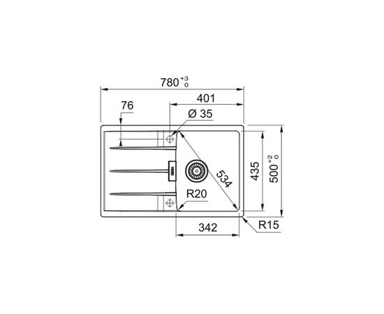 Мойка кухонная Franke Maris MRG 651-78 (114.0565.124), изображение 3