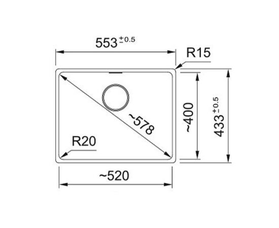 Мойка кухонная Franke Maris (125.0699.228), изображение 5 Мойка кухонная Franke Maris (125.0699.228), изображение 5