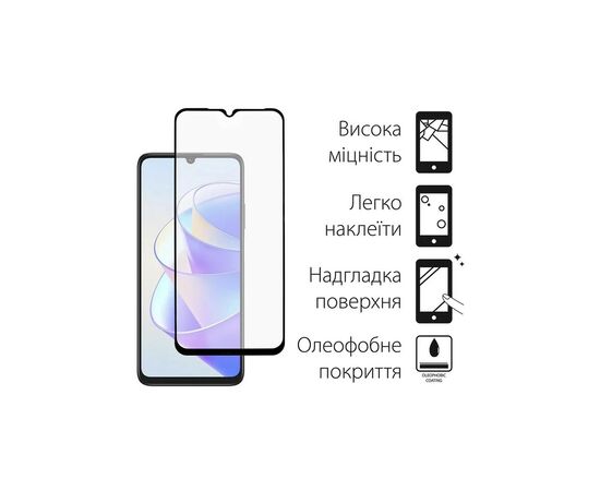 Чехол для мобильного телефона Dengos Kit for Honor x7a case + glass (Black) (DG-KM-55), изображение 3 Чехол для мобильного телефона Dengos Kit for Honor x7a case + glass (Black) (DG-KM-55), изображение 3