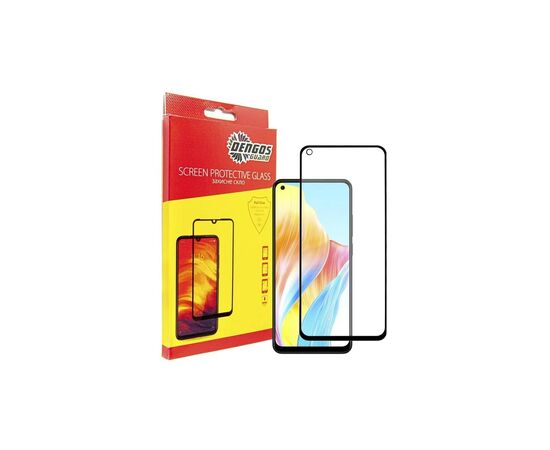 Чехол для мобильного телефона Dengos Kit for OPPO A78 4g case + glass (Black) (DG-KM-03), изображение 4