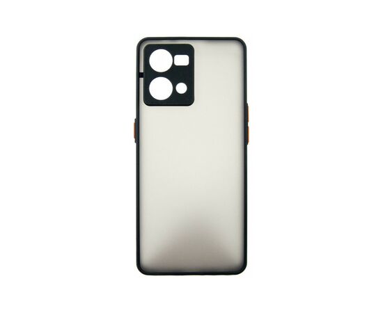 Чехол для мобильного телефона Dengos Kit for OPPO Reno 7 4g case + glass (Black) (DG-KM-32), изображение 2 Чехол для мобильного телефона Dengos Kit for OPPO Reno 7 4g case + glass (Black) (DG-KM-32), изображение 2