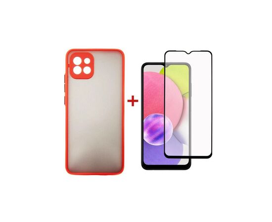 Чохол до мобільного телефона Dengos Kit for Realme C53 case + cable DENGOS (Black) (DG-CC-02)