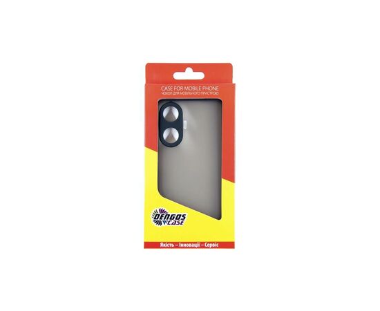Чехол для мобильного телефона Dengos Kit for Realme C55 case + glass (Black) (DG-KM-34), изображение 4