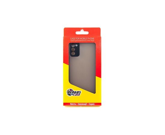 Чохол до мобільного телефона Dengos Kit for Samsung Galaxy A03s case + glass (Black) (DG-KM-24), зображення 4