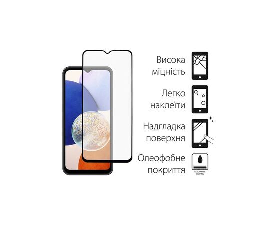 Чехол для мобильного телефона Dengos Kit for Samsung Galaxy A14 5G case + glass (Mint) (DG-KM-14), изображение 3 Чехол для мобильного телефона Dengos Kit for Samsung Galaxy A14 5G case + glass (Mint) (DG-KM-14), изображение 3