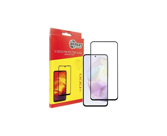Чехол для мобильного телефона Dengos Kit for Samsung Galaxy A35 5G case + glass (Black) (DG-KM-56), изображение 4 Чехол для мобильного телефона Dengos Kit for Samsung Galaxy A35 5G case + glass (Black) (DG-KM-56), изображение 4