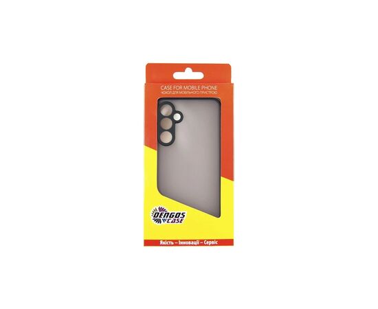 Чохол до мобільного телефона Dengos Kit for Samsung Galaxy A54 case + glass (Black) (DG-KM-26), зображення 4
