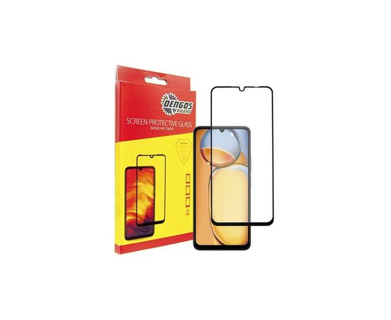 Чохол до мобільного телефона Dengos Kit for Xiaomi Redmi 13C case + glass (Mint) (DG-KM-63), зображення 4