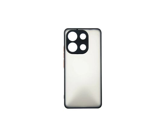 Чехол для мобильного телефона Dengos Kit for Xiaomi Redmi Note 13 4G case + glass (Black) (DG-KM-66), изображение 2