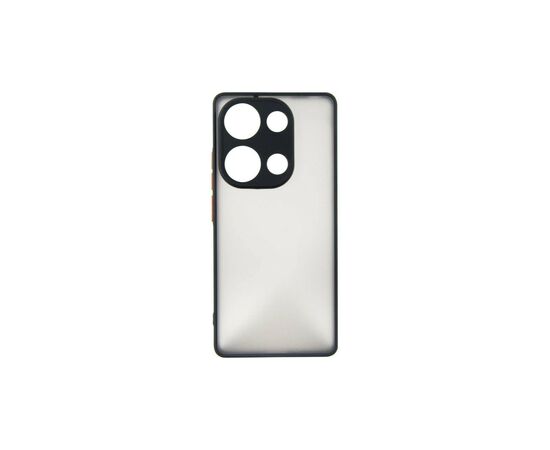 Чехол для мобильного телефона Dengos Kit for Xiaomi Redmi Note 13 Pro 4G case + glass (Black) (DG-KM-67), изображение 2