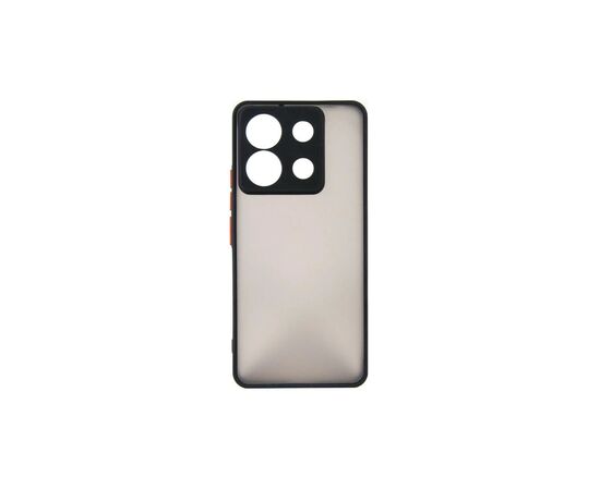 Чохол до мобільного телефона Dengos Kit for Xiaomi Redmi Note 13 Pro 5G case + glass (Black) (DG-KM-68), зображення 2