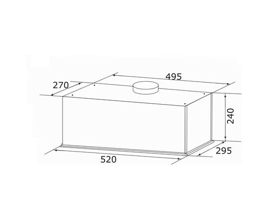 Вытяжка кухонная GRANADO Palamos 4613-1200 White glass (GCH4613120055), изображение 8 Вытяжка кухонная GRANADO Palamos 4613-1200 White glass (GCH4613120055), изображение 8
