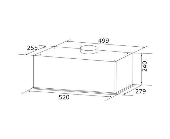 Вытяжка кухонная GRANADO Palamos 4613-700 Black glass (GCH461370011), изображение 8 Вытяжка кухонная GRANADO Palamos 4613-700 Black glass (GCH461370011), изображение 8