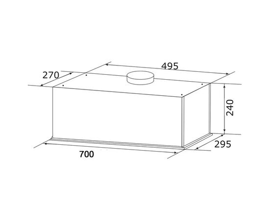 Вытяжка кухонная GRANADO Palamos 4713-1200 White glass (GCH4713120055), изображение 8 Вытяжка кухонная GRANADO Palamos 4713-1200 White glass (GCH4713120055), изображение 8