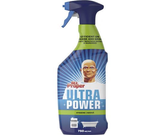 Спрей для чищення ванн Mr. Proper Ultra Power Гігієна 750 мл (8001841517759)