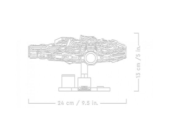 Конструктор LEGO Star Wars Тысячелетний сокол 921 деталь (75375), изображение 5 Конструктор LEGO Star Wars Тысячелетний сокол 921 деталь (75375), изображение 5