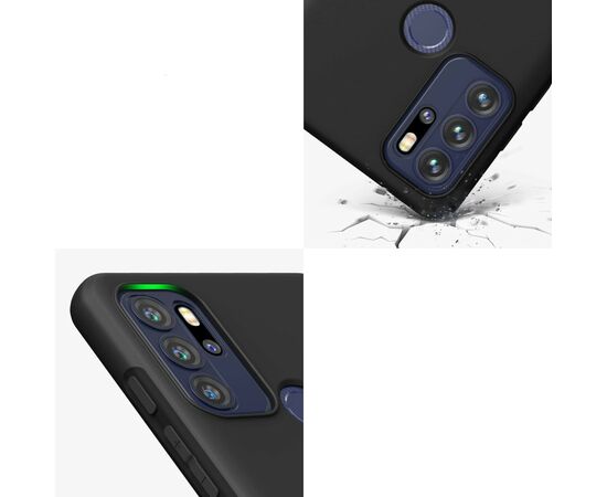 Чохол до мобільного телефона BeCover Motorola Moto G60s Black (711094), зображення 3