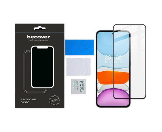 Стекло защитное BeCover Samsung Galaxy A55 5G SM-A556 Black (710932), изображение 5 Стекло защитное BeCover Samsung Galaxy A55 5G SM-A556 Black (710932), изображение 5