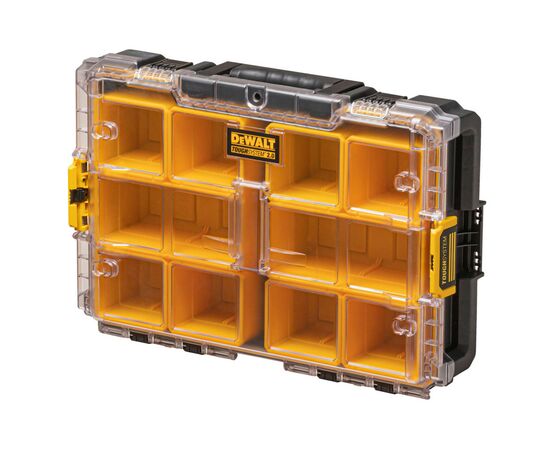 Ящик для инструментов DeWALT органайзер TOUGHSYSTEM 2.0, DS100,545x380x130 мм (DWST83394-1), изображение 2 Ящик для инструментов DeWALT органайзер TOUGHSYSTEM 2.0, DS100,545x380x130 мм (DWST83394-1), изображение 2