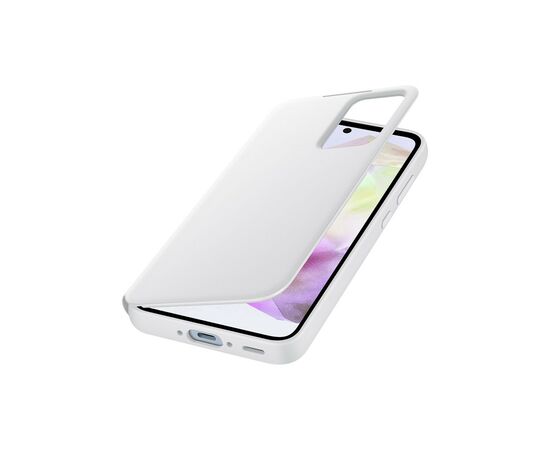 Чехол для мобильного телефона Samsung Galaxy A35 (A356) Smart View Wallet Case White (EF-ZA356CWEGWW), изображение 3 Чехол для мобильного телефона Samsung Galaxy A35 (A356) Smart View Wallet Case White (EF-ZA356CWEGWW), изображение 3