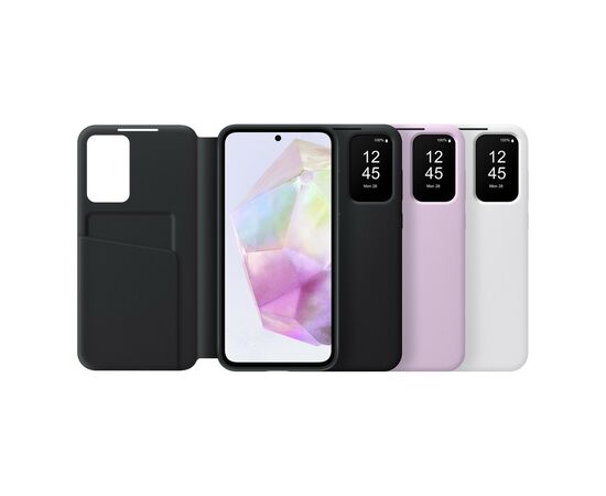 Чехол для мобильного телефона Samsung Galaxy A35 (A356) Smart View Wallet Case White (EF-ZA356CWEGWW), изображение 6 Чехол для мобильного телефона Samsung Galaxy A35 (A356) Smart View Wallet Case White (EF-ZA356CWEGWW), изображение 6