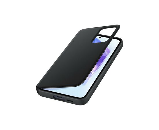 Чехол для мобильного телефона Samsung Galaxy A55 (A556) Smart View Wallet Case Black (EF-ZA556CBEGWW), изображение 3 Чехол для мобильного телефона Samsung Galaxy A55 (A556) Smart View Wallet Case Black (EF-ZA556CBEGWW), изображение 3