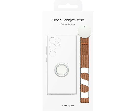Чохол до мобільного телефона Samsung Galaxy S24 Ultra (S928) Clear Gadget Case Transponent (EF-XS928CTEGWW), зображення 9 Чохол до мобільного телефона Samsung Galaxy S24 Ultra (S928) Clear Gadget Case Transponent (EF-XS928CTEGWW), зображення 9