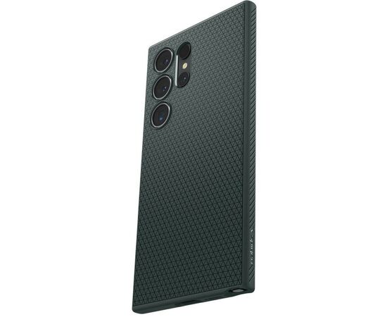 Чохол до мобільного телефона Spigen Samsung Galaxy S24 Ultra, Liquid Air, Abyss Green (ACS07288), зображення 4 Чохол до мобільного телефона Spigen Samsung Galaxy S24 Ultra, Liquid Air, Abyss Green (ACS07288), зображення 4