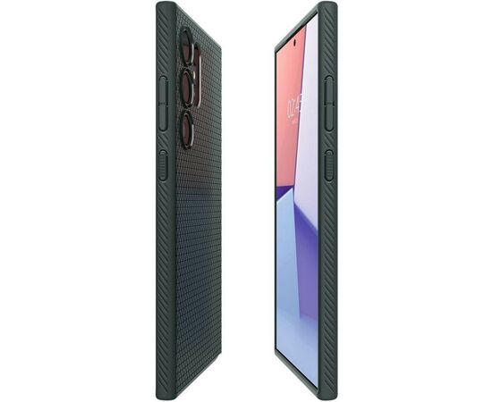 Чохол до мобільного телефона Spigen Samsung Galaxy S24 Ultra, Liquid Air, Abyss Green (ACS07288), зображення 7 Чохол до мобільного телефона Spigen Samsung Galaxy S24 Ultra, Liquid Air, Abyss Green (ACS07288), зображення 7
