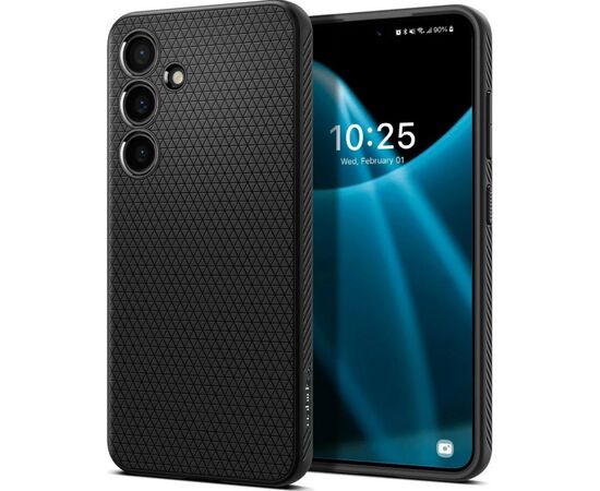 Чехол для мобильного телефона Spigen Samsung Galaxy S24+, Liquid Air, Matte Black (ACS07327), изображение 12 Чехол для мобильного телефона Spigen Samsung Galaxy S24+, Liquid Air, Matte Black (ACS07327), изображение 12
