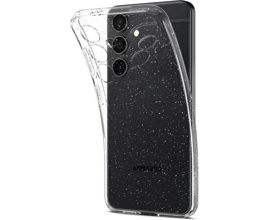 Чехол для мобильного телефона Spigen Samsung Galaxy S24+, Liquid Crystal Glitter, Crystal Quartz (ACS07325), изображение 4 Чехол для мобильного телефона Spigen Samsung Galaxy S24+, Liquid Crystal Glitter, Crystal Quartz (ACS07325), изображение 4