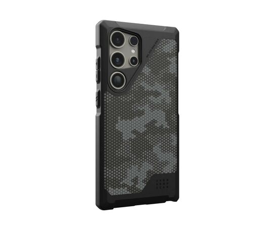 Чехол для мобильного телефона UAG Samsung Galaxy S24 Ultra Metropolis LT Pro Micro Hex Camo Graphite (214420113234), изображение 3