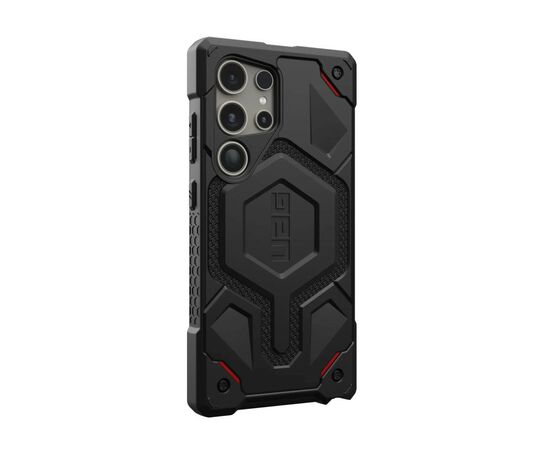 Чехол для мобильного телефона UAG Samsung Galaxy S24 Ultra Monarch Kevlar Black (214415113940), изображение 3 Чехол для мобильного телефона UAG Samsung Galaxy S24 Ultra Monarch Kevlar Black (214415113940), изображение 3