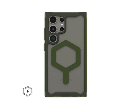 Чехол для мобильного телефона UAG Samsung Galaxy S24 Ultra Plyo Pro Ice/Olive (214431114372)