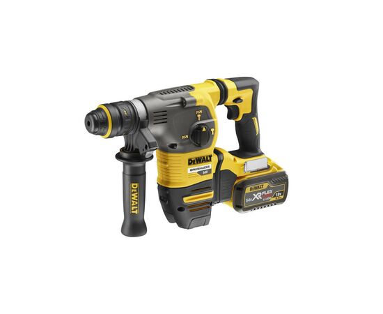 Перфоратор DeWALT SDS-Plus, 54 В, 3.5 Дж, 2x3Ah, 3 режима, кейс (DCH335X2), изображение 3 Перфоратор DeWALT SDS-Plus, 54 В, 3.5 Дж, 2x3Ah, 3 режима, кейс (DCH335X2), изображение 3