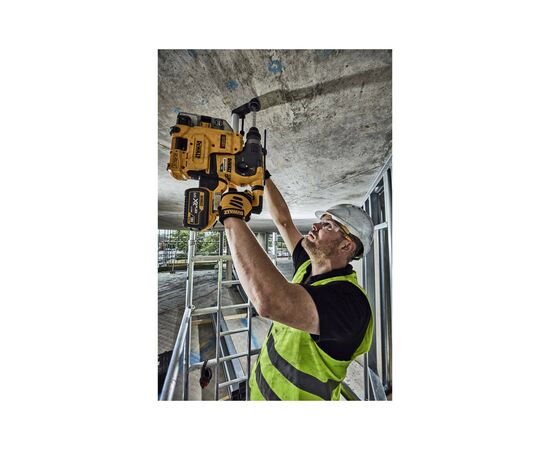Перфоратор DeWALT SDS-Plus, 54 В, 3.5 Дж, 2x3Ah, 3 режима, кейс (DCH335X2), изображение 6 Перфоратор DeWALT SDS-Plus, 54 В, 3.5 Дж, 2x3Ah, 3 режима, кейс (DCH335X2), изображение 6