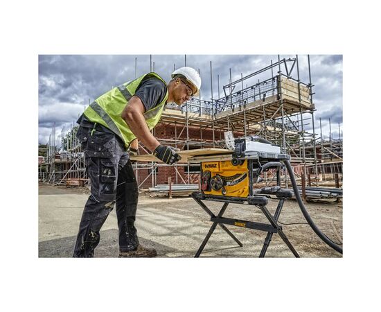 Верстак DeWALT пильный, 1850 Вт, 5800 об/мин, 210х30 мм, + стол DE7400 (DWE7485RS), изображение 2 Верстак DeWALT пильный, 1850 Вт, 5800 об/мин, 210х30 мм, + стол DE7400 (DWE7485RS), изображение 2