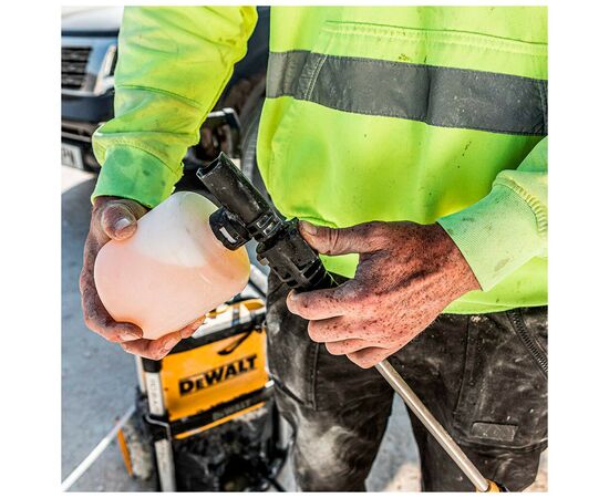Мойка высокого давления DeWALT XR Li-Ion, 165 бар, шланг 6 м (без АКБ и ЗУ) (DCMPW1600N), изображение 9 Мойка высокого давления DeWALT XR Li-Ion, 165 бар, шланг 6 м (без АКБ и ЗУ) (DCMPW1600N), изображение 9