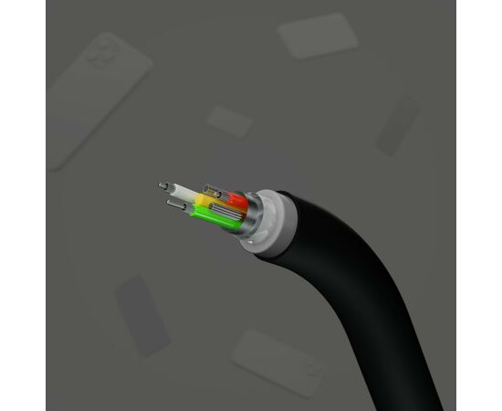Дата кабель USB-C to USB-C 2.0m 60W Belkin (CAB009BT2MBK), изображение 5 Дата кабель USB-C to USB-C 2.0m 60W Belkin (CAB009BT2MBK), изображение 5
