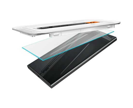 Стекло защитное Spigen Samsung Galaxy S24 Ultra tR EZ Fit HD (2 Pack) (AGL07495), изображение 3 Стекло защитное Spigen Samsung Galaxy S24 Ultra tR EZ Fit HD (2 Pack) (AGL07495), изображение 3