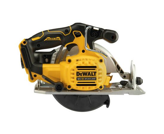 Дисковая пила DeWALT 18В XR Li-lon, диск 165х20 мм, 2.8 кг (без АКБ и ЗУ) (DCS565N), изображение 3 Дисковая пила DeWALT 18В XR Li-lon, диск 165х20 мм, 2.8 кг (без АКБ и ЗУ) (DCS565N), изображение 3