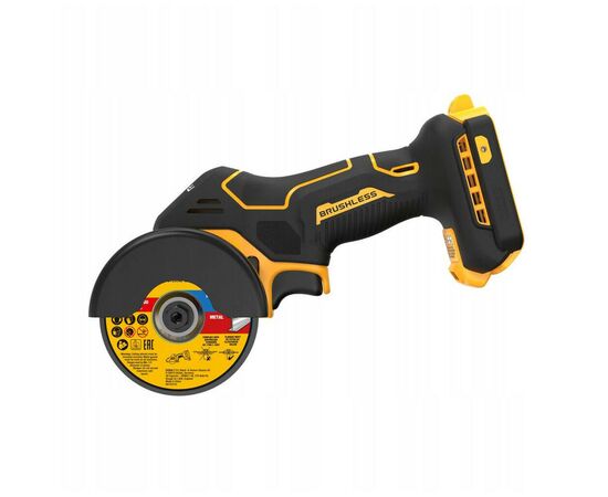 Дискова пила DeWALT 18В XR Li-lon, диск 76х10 мм, 0.94 кг (без АКБ та ЗП) (DCS438N)