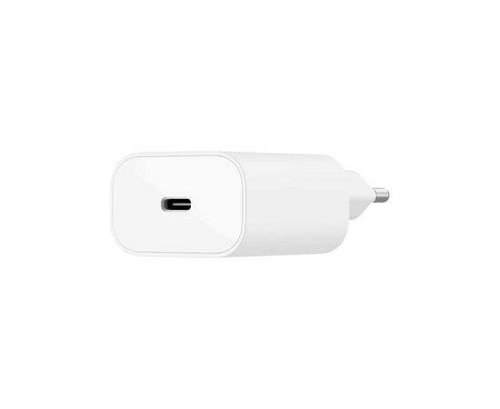 Зарядное устройство Belkin USB-С 25W PD PPS + cable USB-C 1m (WCA004VF1MWH-B6), изображение 3 Зарядное устройство Belkin USB-С 25W PD PPS + cable USB-C 1m (WCA004VF1MWH-B6), изображение 3