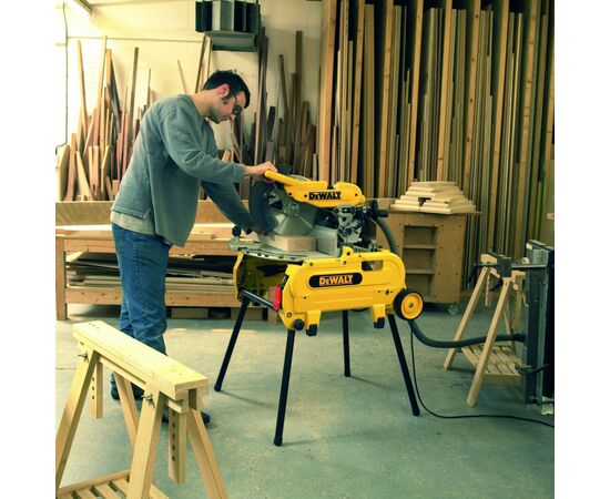 Дисковая пила DeWALT 2000 Вт, 305х30мм, 4000 об/мин, вес 42 кг (D27107), изображение 12 Дисковая пила DeWALT 2000 Вт, 305х30мм, 4000 об/мин, вес 42 кг (D27107), изображение 12