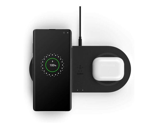 Зарядное устройство Belkin 2in1 10W Black (WIZ002VFBK), изображение 2 Зарядное устройство Belkin 2in1 10W Black (WIZ002VFBK), изображение 2