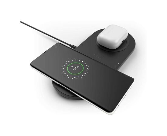 Зарядное устройство Belkin 2in1 10W Black (WIZ002VFBK), изображение 3 Зарядное устройство Belkin 2in1 10W Black (WIZ002VFBK), изображение 3
